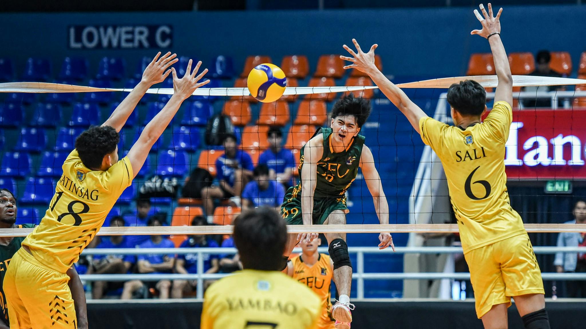 FEU Tamaraws edge UST Golden Spikers in five sets, move a step closer to V-League finals